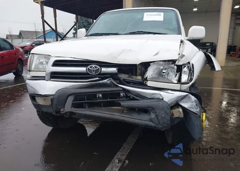 2000 Toyota 4Runner Sr5 V6 z USA, uszkodzony, nr VIN JT3HN86R0Y0322792